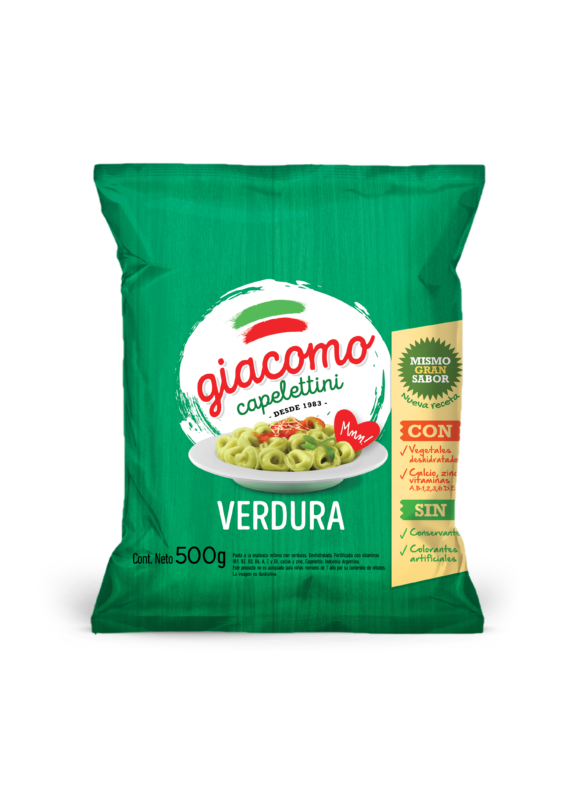 Capelettini Verdura Giacomo 500 g