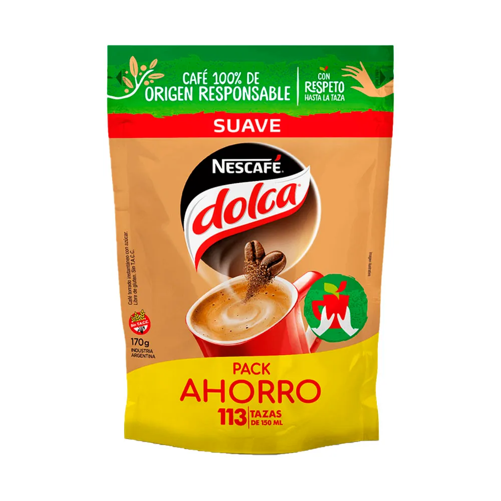 Café Dolca Suave Repuesto Dp 170g