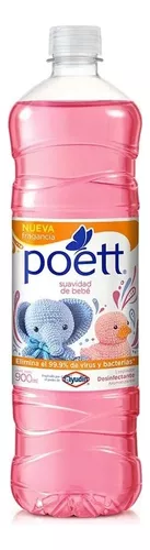 Limpiador Suavidad De Bebe Poett 900Ml