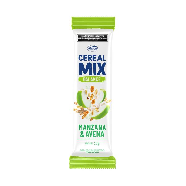 Barra Light Manzana Cereal Mix 23g