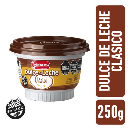 Dulce de Leche Clásico La Serenisima 250g