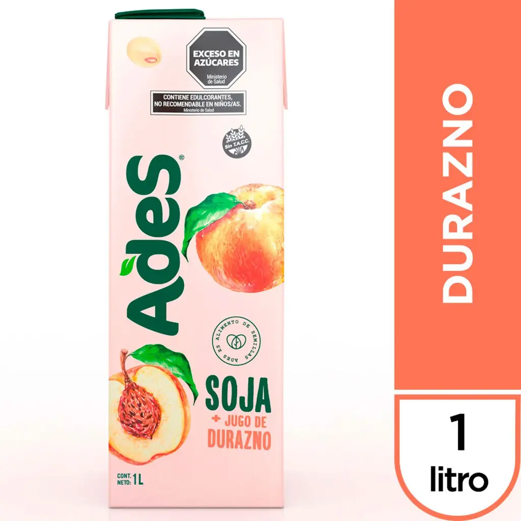 ADES jugo durazno x 1000cc