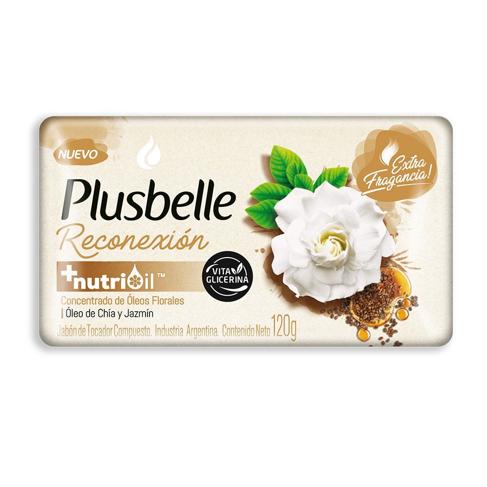 Jabón de Tocador Nutrición Plusbelle 120g