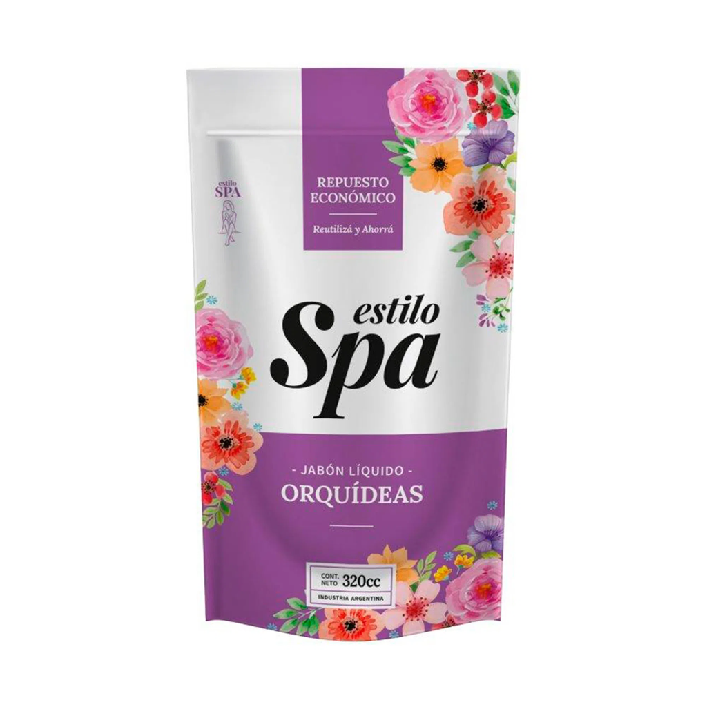 Jabón Liquido Orquidea Estilo Spa Dp 320Ml