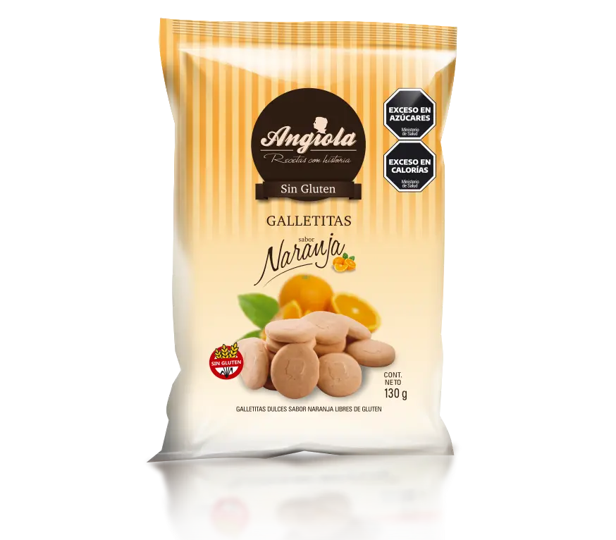 Galletitas Dulces Naranja Angiola 130g