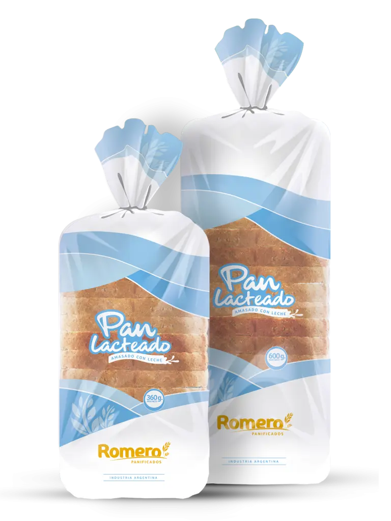 Pan Lactal Romero 600g