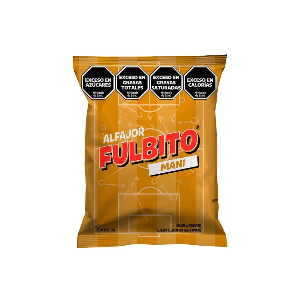 Alfajor De Chocolate Fulbito 30g