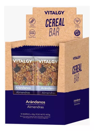 Barrita Arandanos Vitalgy 40 g