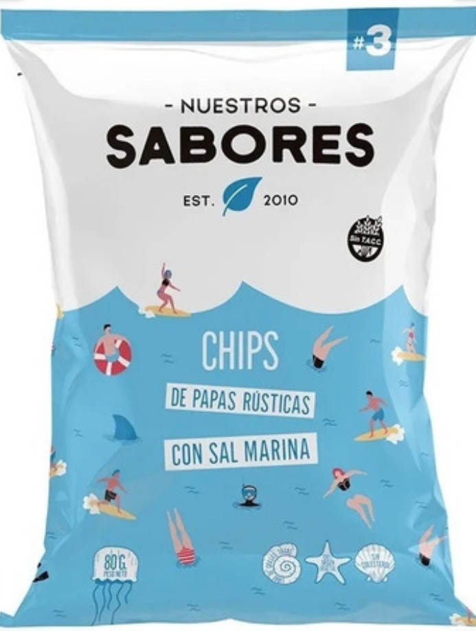Papas Rusticas Sin Tacc 80g