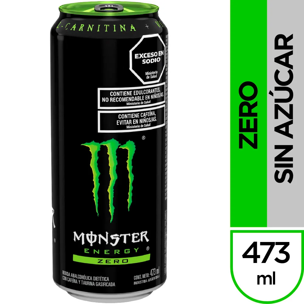 Monster Zero Green 473cc