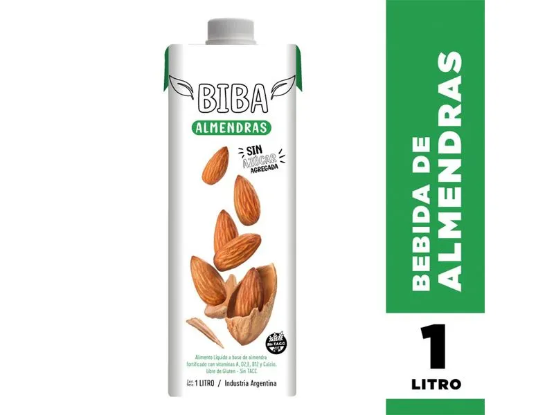 Leche De Almendras Biba 1L