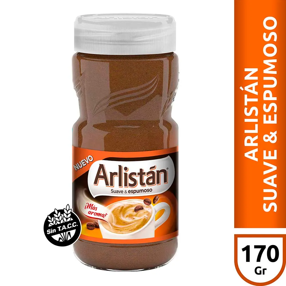Infusión a base de café arlistán suave 170grs