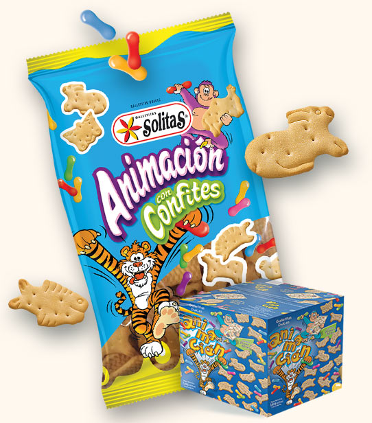 Galletitas Animación Solitas 400g