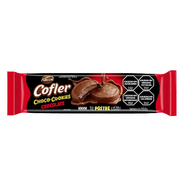 Galletitas Cofler Choco Cookies Chocolate 105,6g 