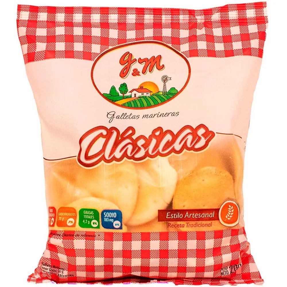 Galletitas Gym Marineras Clásicas 200g