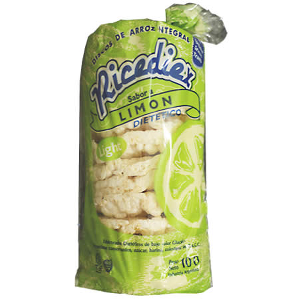 Galleta De Arroz Ricediex Limón