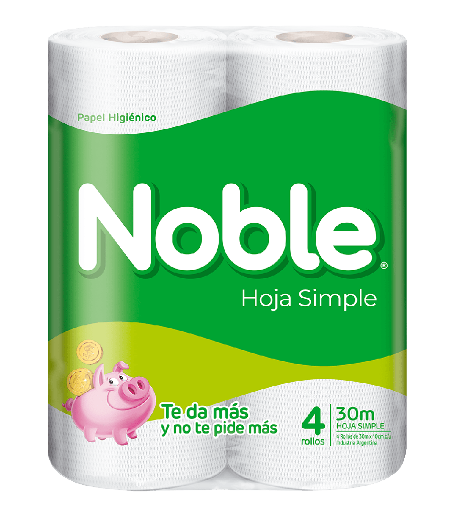 Papel Higienico Noble 30m