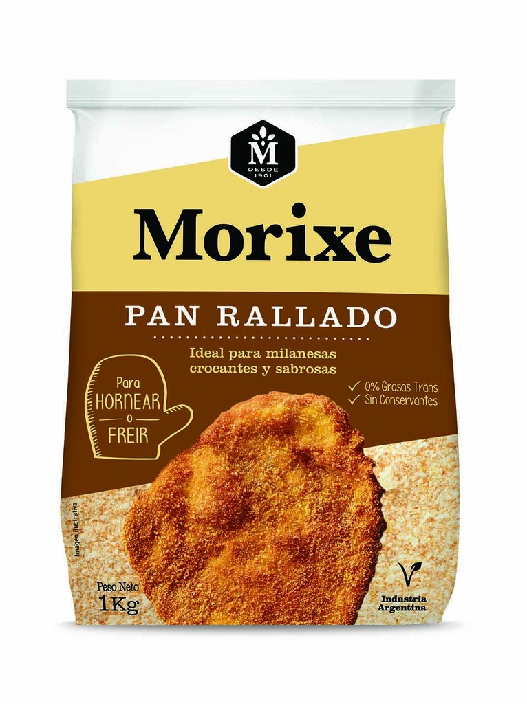 Pan Rallado Morixe 1Kg