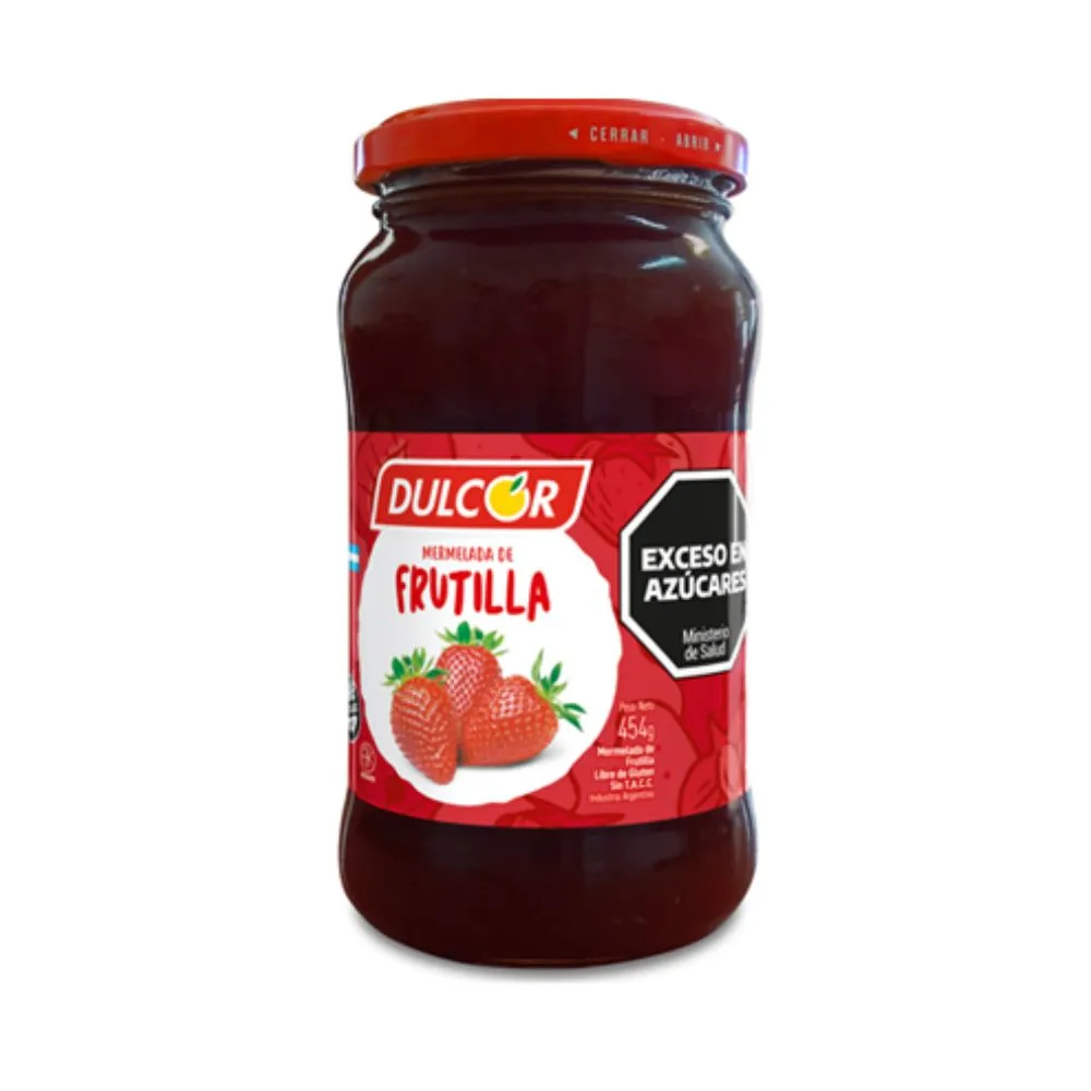 Mermelada De Frutilla Dulcor 454g