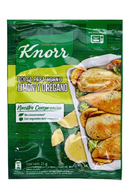 Bolsa Para Horno Limon Oregano Knorr 21g