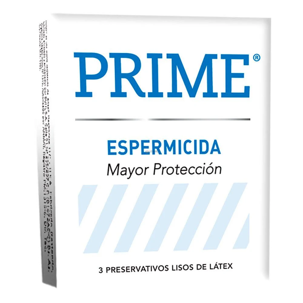 Preservativo de Látex Espermicida Prime 