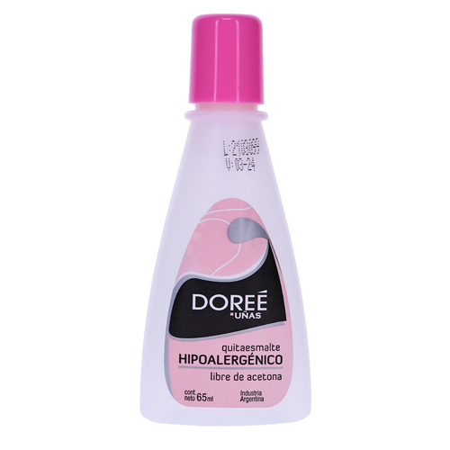 Quitaesmalte Hipoalergénico Doreé 65Ml