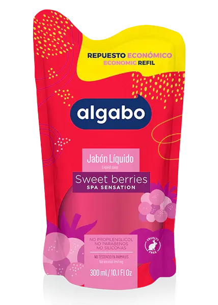Jabón Líquido Frutos del Bosque DP Algabo 300ml