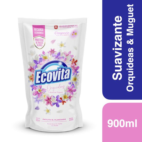 Suavizante Orquideas y Flores Dp Ecovita 900Ml