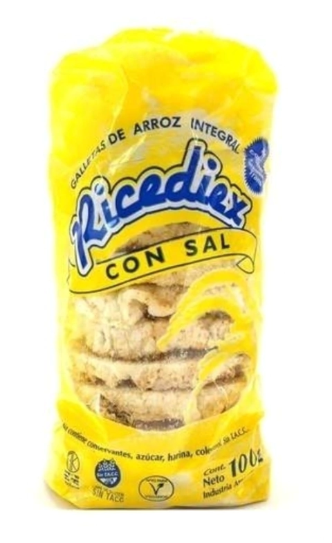 Galleta de Arroz Con Sal Ricediex 100g