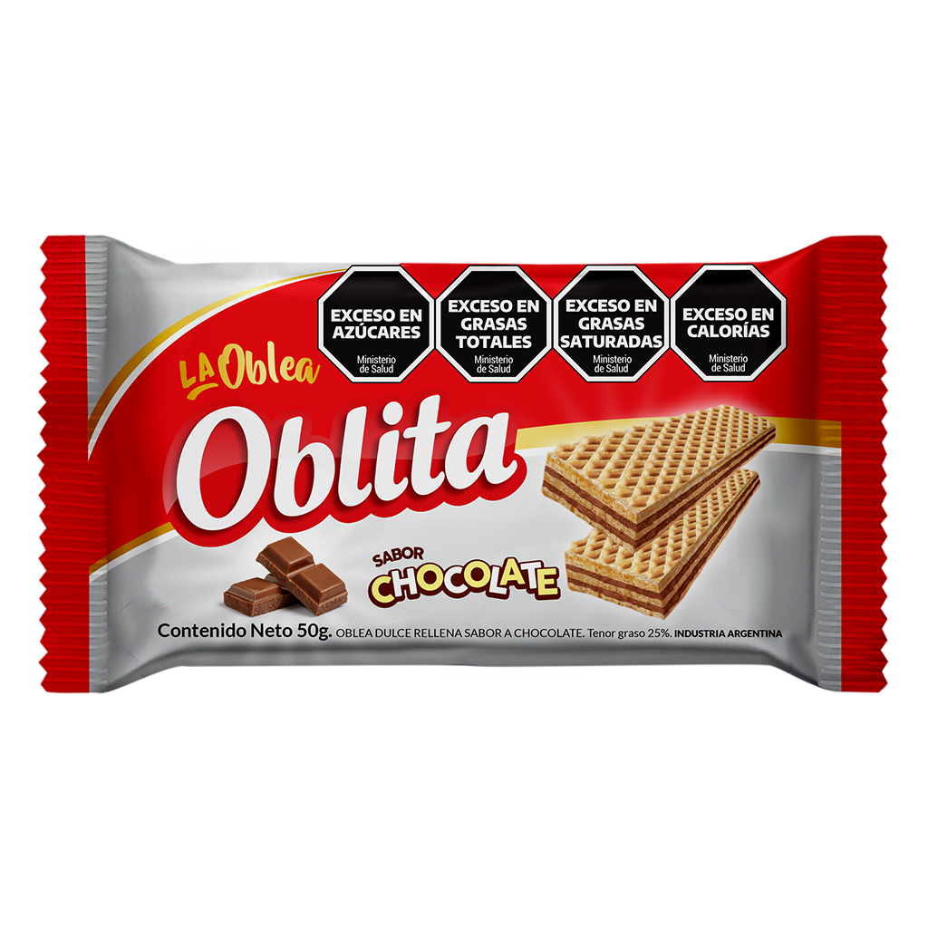 Galletitas Obleas Chocolate Oblita 50g