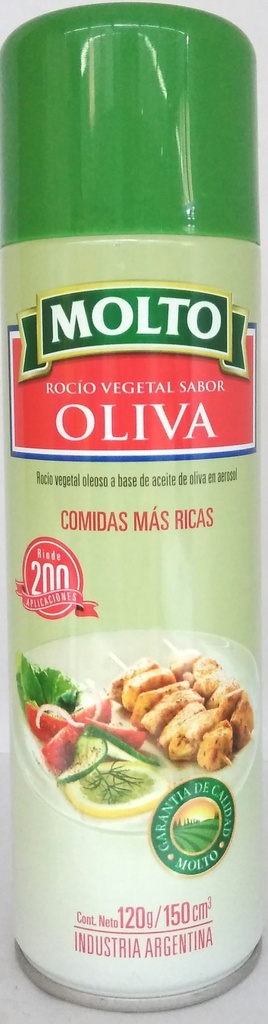 Aceite de Oliva en Aerosol Molto 150Ml