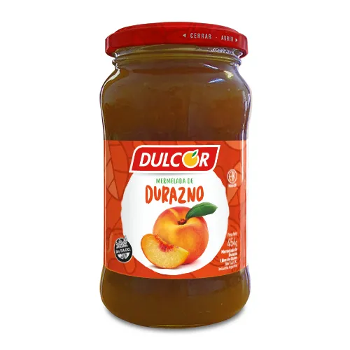 Mermelada De Durazno Dulcor 454g
