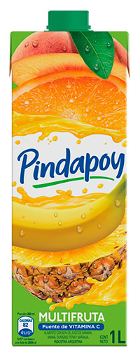 Jugo Pindapoy Multifruta 1L