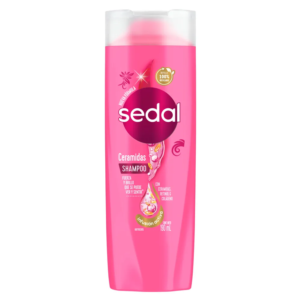 Shampoo Ceramidas Sedal 190Ml
