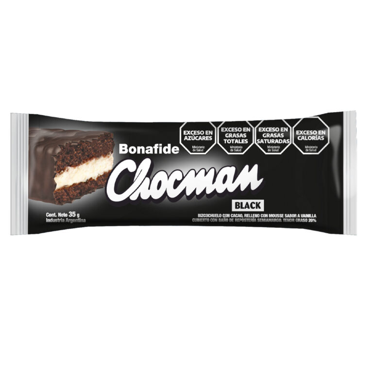 Chocolate Chocman Black 35g