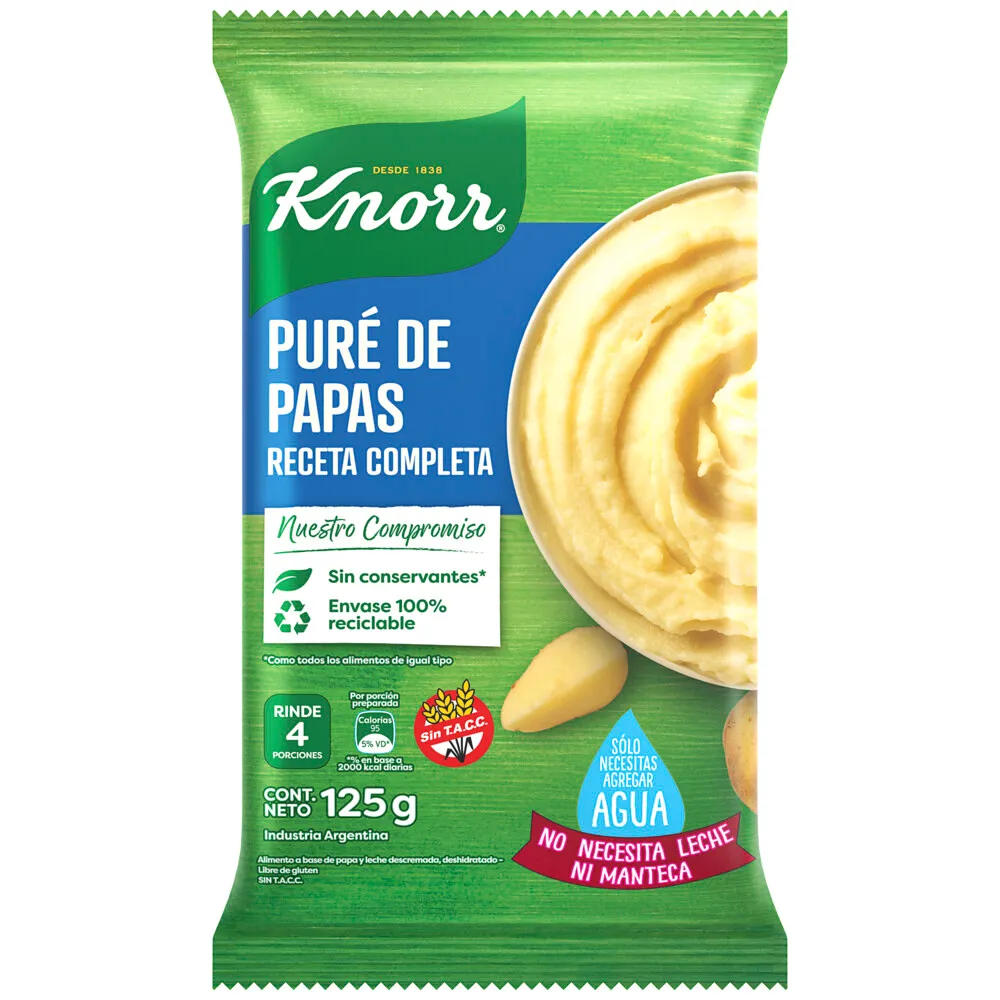 Puré de Papa Knorr 125g