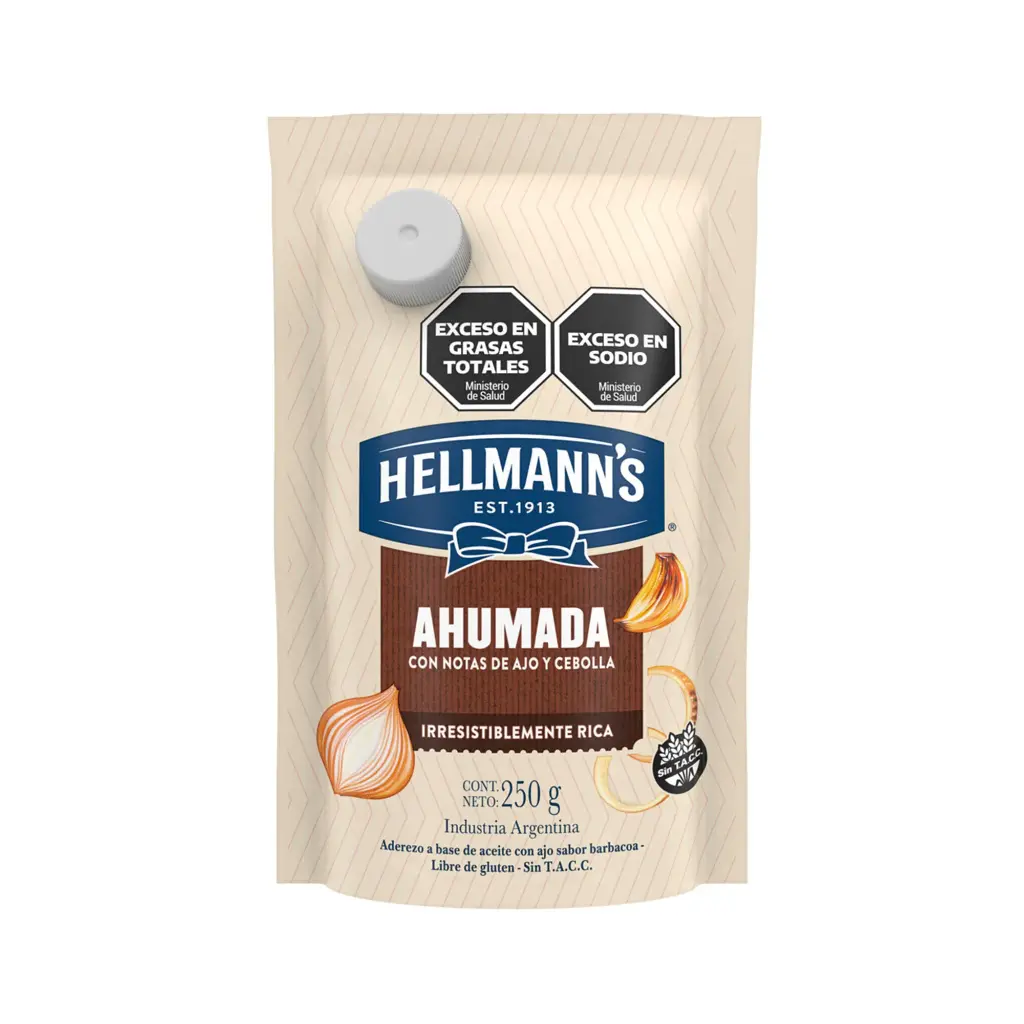 Aderezo Ahumado Hellmanns 250