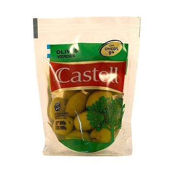 Aceitunas Verdes Castell 100g