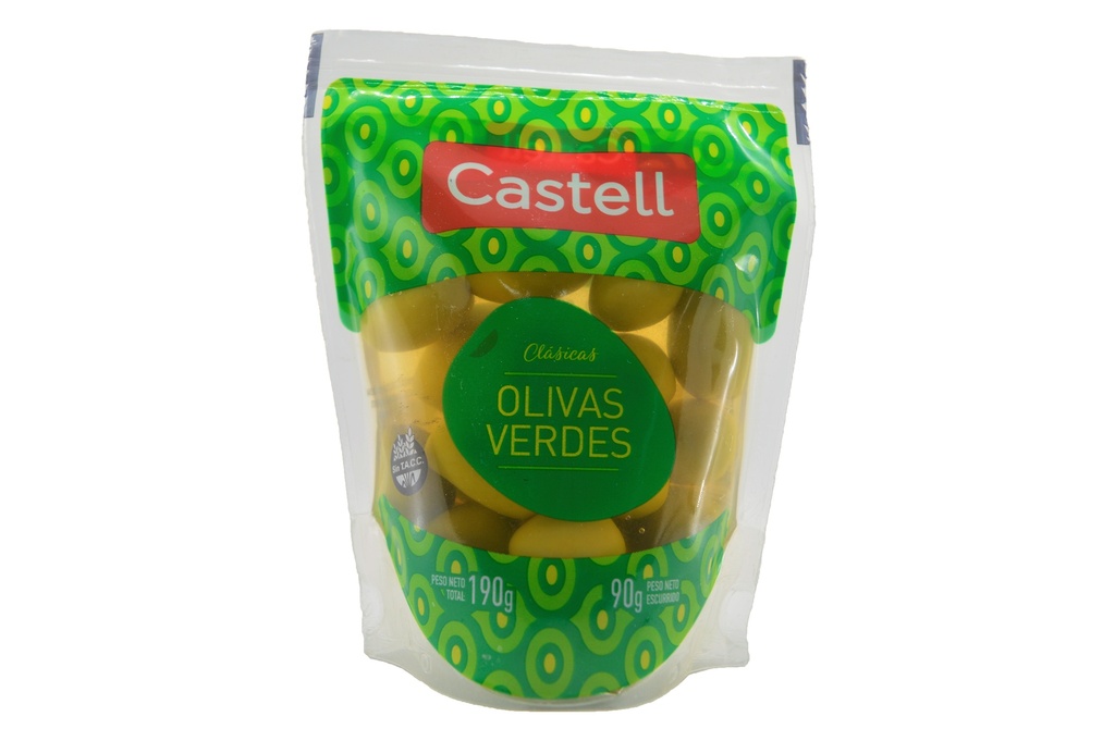 Aceitunas Verdes Castell 90g