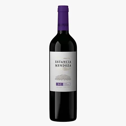 Vino Syrah Malbec Estancia Mendoza 750Ml