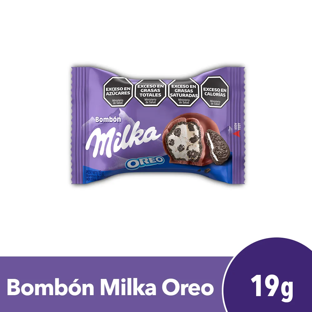 Chocolate Bombón Oreo Milka 19g