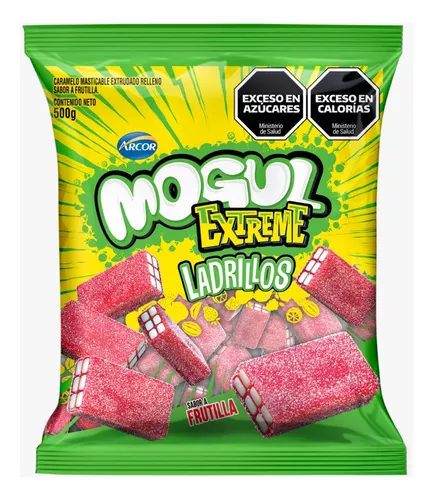Gomitas Mogul Extreme Ladrillos 500g
