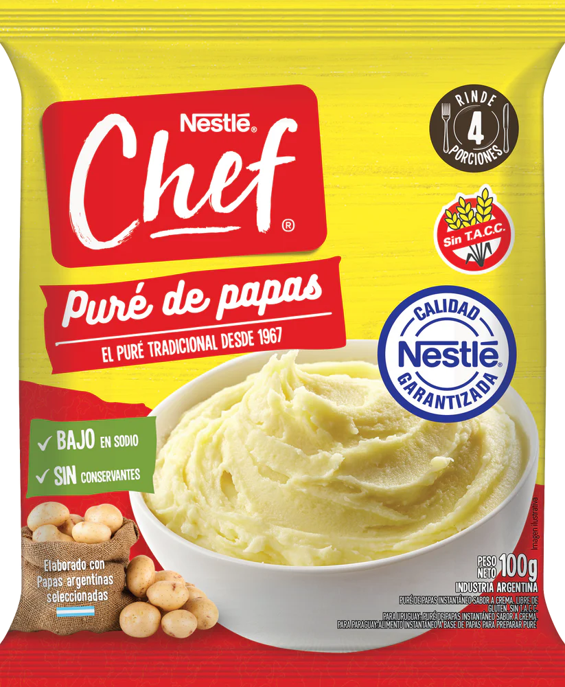 [000674] Pure de Papas Chef 100 Gr.