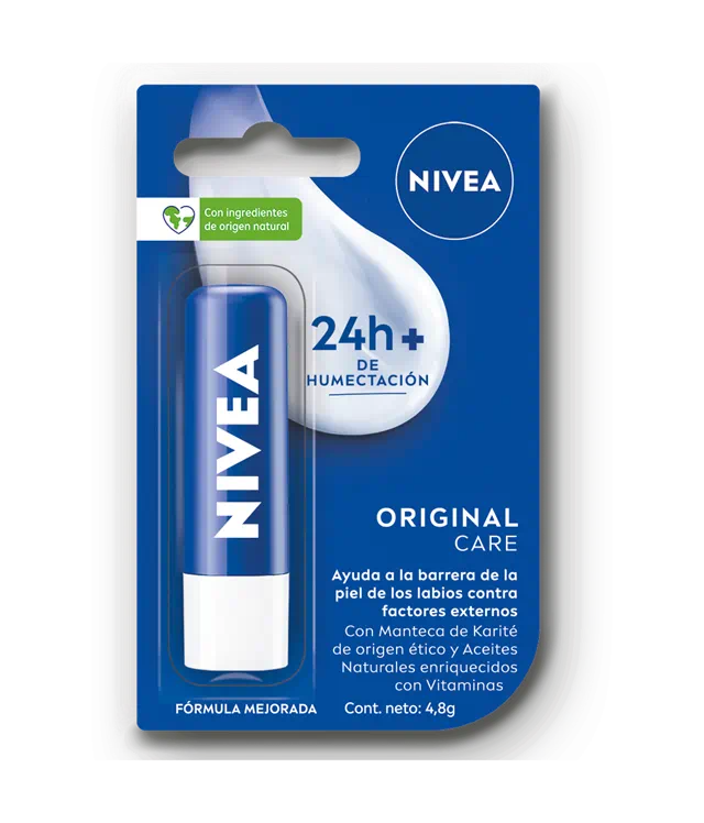 Bálsamo Labial Humectante Original Nivea
