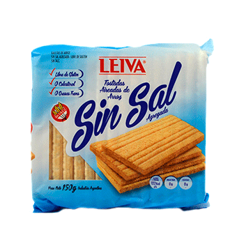 Tostadas Arroz Sin Sal Leiva 150 g
