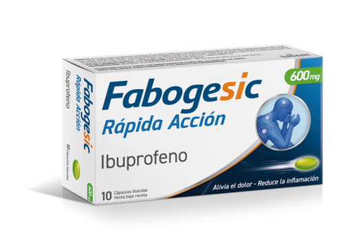 Fabogesic Ibuprofeno 600Mg x 1 Comprimido