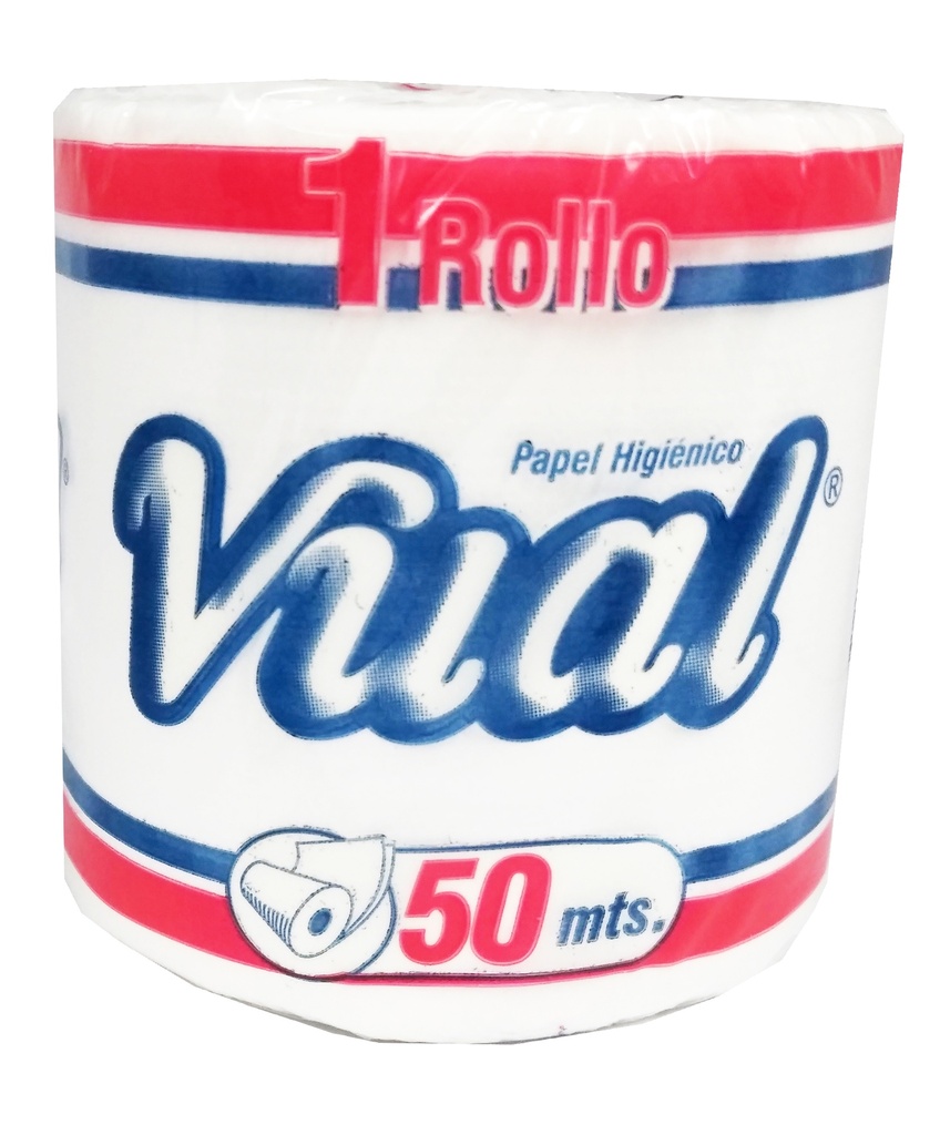 Papel Higiénico Vual 50Mts