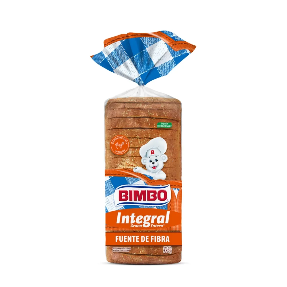 Pan Integral Bimbo 380g