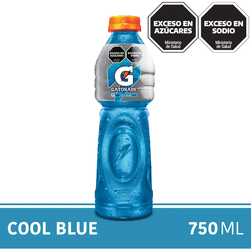 Bebida Isotonica Cool Blue Gatorade 750 ml