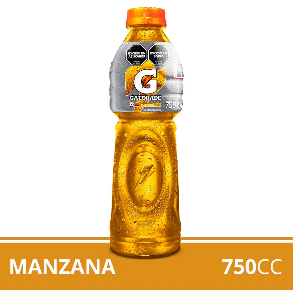 Bebida Isotonica Manzana Gatorade 750 ml